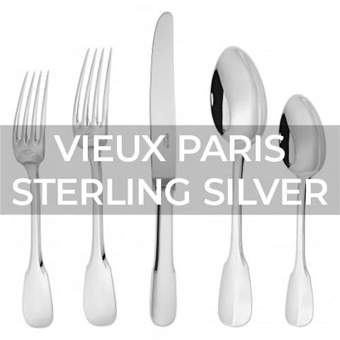 Ercuis: Flatware: Vieux Paris Sterling Silver