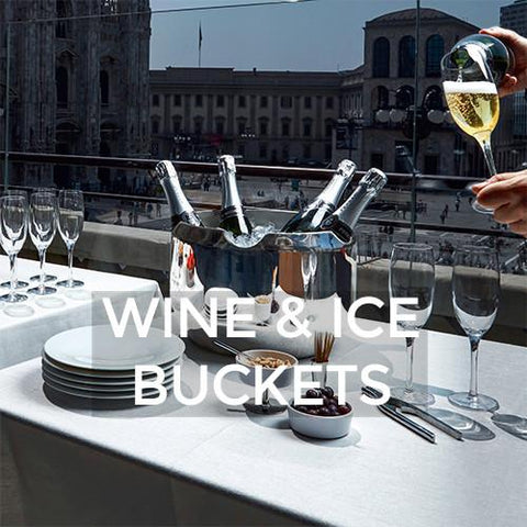 Alessi: Barware: Wine &amp; Ice Buckets and Tongs