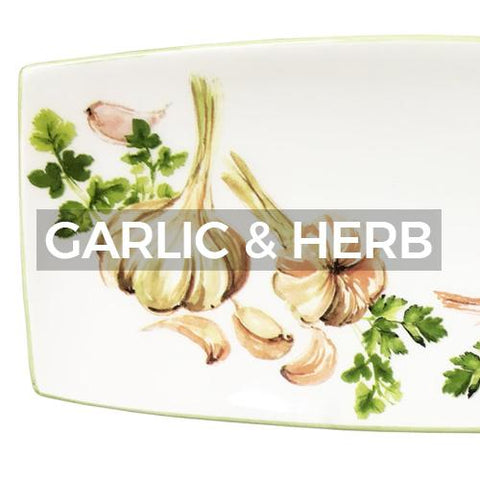 Abbiamo Tutto Garlic &amp; Herb Dinnerware