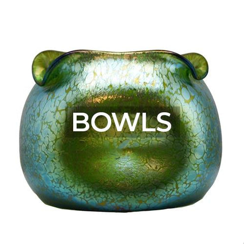 Loetz and Other Bohemian Manufacturers: Bowls