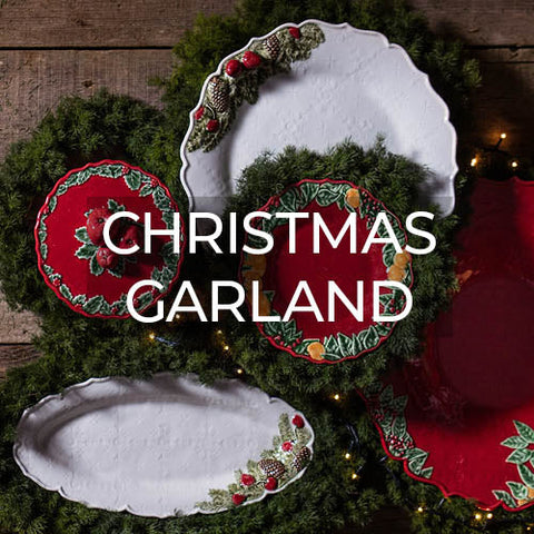 Bordallo Pinheiro: Christmas Garland Collection