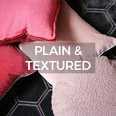 Designers Guild: Plain &amp; Textured Throw Pillows