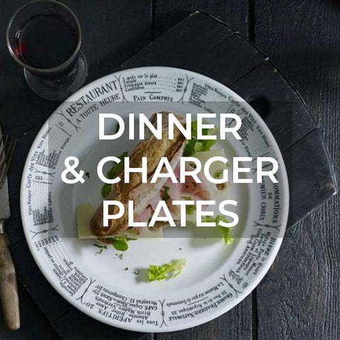 Pillivuyt: Dinnerware: Dinner &amp; Charger Plates