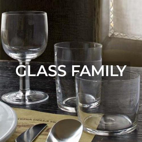 Alessi: Kitchen: Glassware: Glass Family by Jasper Morrison