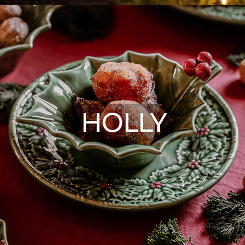 Bordallo Pinheiro: Holly Collection