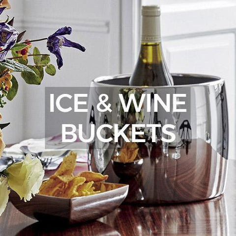 Sambonet: Barware: Ice &amp; Wine Buckets