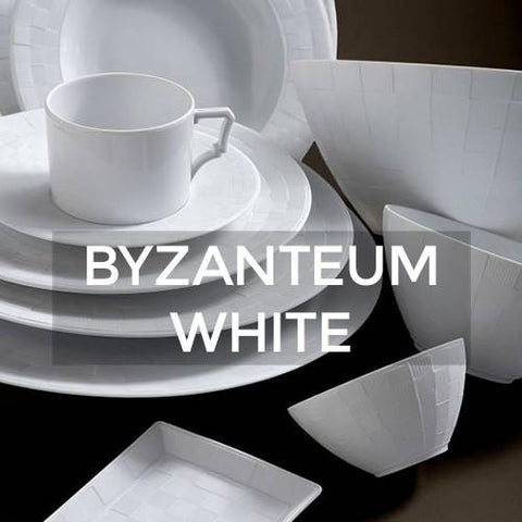 Byzanteum White Dinnerware by L&#39;Objet
