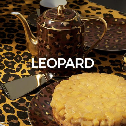 Leopard Dinnerware by L&#39;Objet