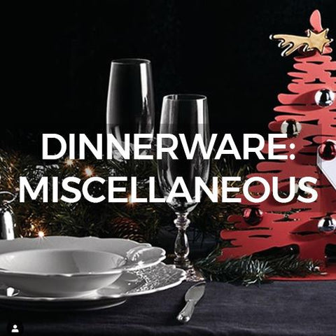 Holiday Dinnerware: Miscellaneous