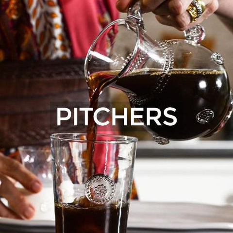 Juliska: Glassware: Pitchers