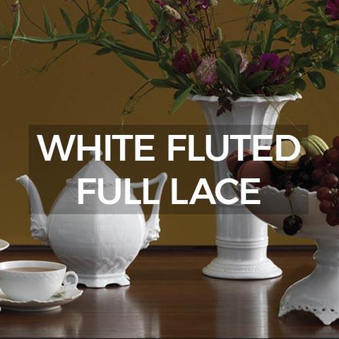 Royal Copenhagen: White Fluted Full Lace