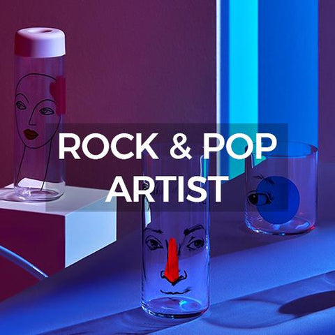 Nude: Glassware: Rock &amp; Pop Artist