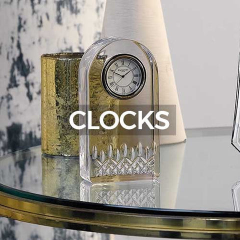 Waterford: Home Decor: Clocks