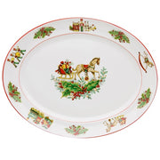 Christmas Magic Porcelain Medium Oval Platter 13"  by Vista Alegre