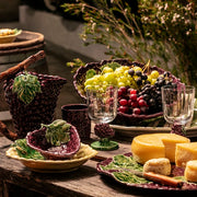 Grapes Dinner Plate, 11" by Bordallo Pinheiro