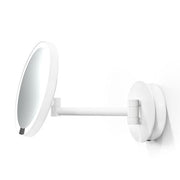Just Look PLUS WR LED Rechargeable 7X Wall-Mounted Mirror by Decor Walther Face Mirrors Decor Walther Matte White 