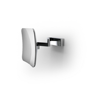 Decor Walther Vision S Square Wall-Mounted Unlit Cosmetic 5x Mirror