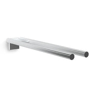 OF.LINE HTH2 Wall Mounted Double Towel Bar, 18.1" by Decor Walther