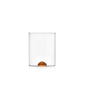 Ichendorf Milano Luna Glass Tumbler with Dot, 11.8 oz.