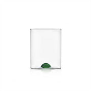 Ichendorf Milano Luna Glass Tumbler with Dot, 11.8 oz.