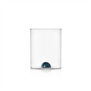 Ichendorf Milano Luna Glass Tumbler with Dot, 11.8 oz.