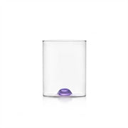 Ichendorf Milano Luna Glass Tumbler with Dot, 11.8 oz.