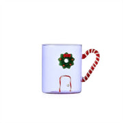 Ichendorf Milano Sweet & Candy Candy Cane Mug with Wreath
