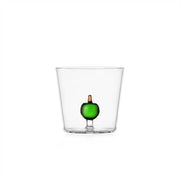 Ichendorf Milano Fruits & Flowers Glass Tumbler, 11.8 oz.