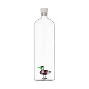 Ichendorf Milano Animal Farm Duck Glass Bottle, 49 oz.