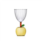 Ichendorf Milano Fruits & Flowers Apple Stemmed Glass, 9.5 oz.