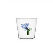 Ichendorf Milano Botanica Flower Glass Tumbler, 11.8 oz