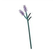 Ichendorf Milano Botanica Decorative Glass Flower 13.8"