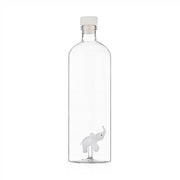 Ichendorf Milano Savannah Bottle with White Elephant, 38.9 oz
