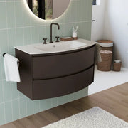 Basket TE Rattan Pedal Waste Basket by Decor Walther