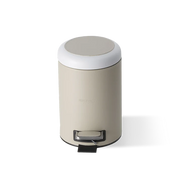 DW Brownie TE Faux Leather Pedal Wastebasket by Decor Walther