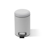 DW Brownie TE Faux Leather Pedal Wastebasket by Decor Walther
