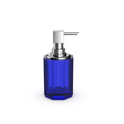 DW KR SSP 2 Kristall Capri Blue Soap Dispenser by Decor Walther