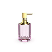 DW KR SSP 2 Kristall Pink Soap Dispenser by Decor Walther