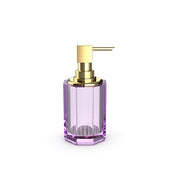 DW KR SSP 2 Kristall Violet Soap Dispenser by Decor Walther