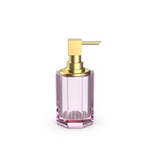 DW KR SSP 2 Kristall Pink Soap Dispenser by Decor Walther