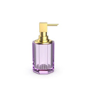 DW KR SSP 2 Kristall Violet Soap Dispenser by Decor Walther