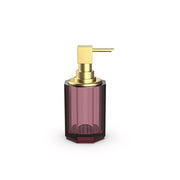 DW KR SSP 2 Kristall Burgundy Soap Dispenser by Decor Walther