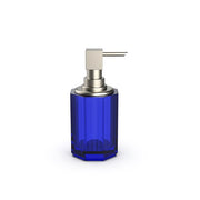 DW KR SSP 2 Kristall Capri Blue Soap Dispenser by Decor Walther