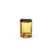 Kristall Dual Color Glass Multi-Purpose Box with Lid by Decor Walther