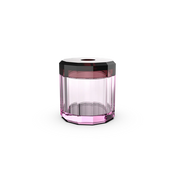 Kristall Dual Color Glass Tissue Box by Decor Walther
