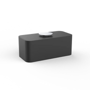 DW Stone UTBMD Black Matte Multi-Purpose Box with Lid by Decor Walther