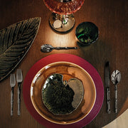 Bali Black Gold Flatware by Mepra