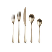 Neve Ice Champagne Flatware by Mepra