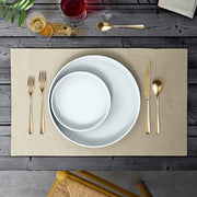 Neve Ice Gold Flatware by Mepra