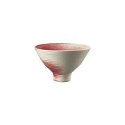 Bloom Scarlet Footed Bowl, 6.5" by Rosenthal